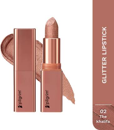 Pilgrim Glitter Lipstick Luxurious 3-D Glitter Formula With Matte Finish
