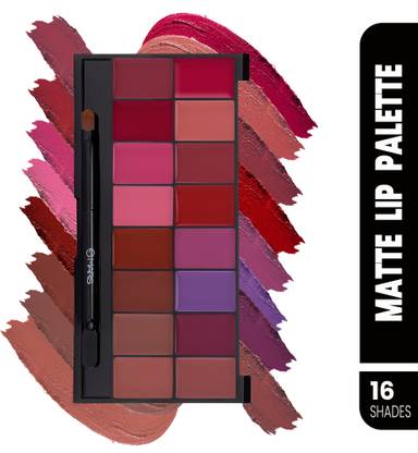 MARS 16 Ultra Pigmented Matte Lip Color Palette