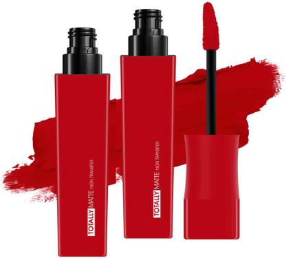 EVERERIN Transfer Proof Ultra Matte Hydrating & Nourishing Red Boots Lipstick Combo