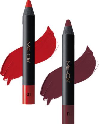 Me-On Photoface Lip Crayon (Shade 01,11)