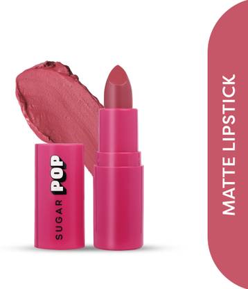 SUGAR POP Matte Lipstick | Non-Drying | Lightweight | Satin matte finish