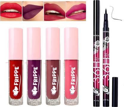 FRIPPE 4 in 1 Matte Liquid Lipstick | Waterproof and Smudge proof