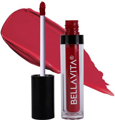 BELLAVITA Kiss-Proof Liquid Lipstick, Intense Moisturisation, Ultra Matte Finish