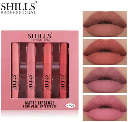 Shills Professional Long Wearing Smudge Proof Matte Finish Liquid Lipgloss