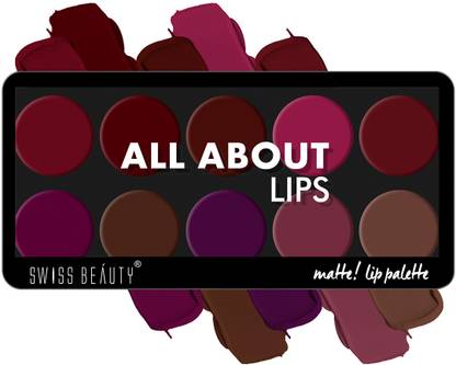 SWISS BEAUTY Matte Lip Palette