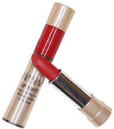 COLORBAR Women Lips Waterproof Liquid Long Lasting Soft Matte Stay Lipstick 2 In One