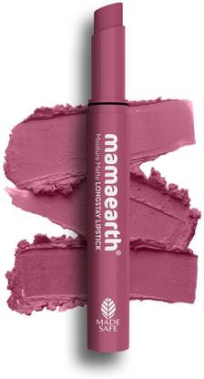 Mamaearth Moisture Matte Longstay Lipstick for 12 Hour Long Stay- Pink Tulip