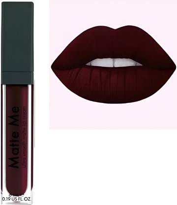 AEPRUY Waterproof Liquid Matte Dark Maroon Lipstick