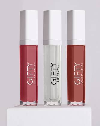 GIFTY Matte Smudge Proof Liquid Lipstick (Littt Combo)