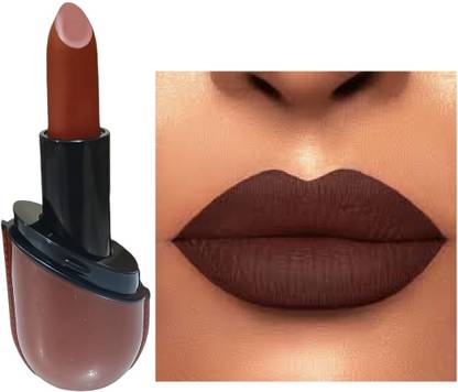 Luipui best waterproof dark brown matte lipstick pack of 1