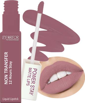 FORFOR Last Matte Lipstick - Waterproof (12 hrs stay)