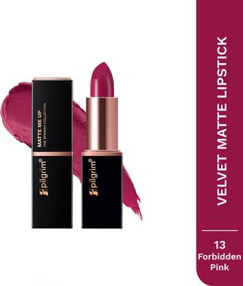 Pilgrim Matte Bullet Lipstick Intense Colour Transferproof & Smudgeproof