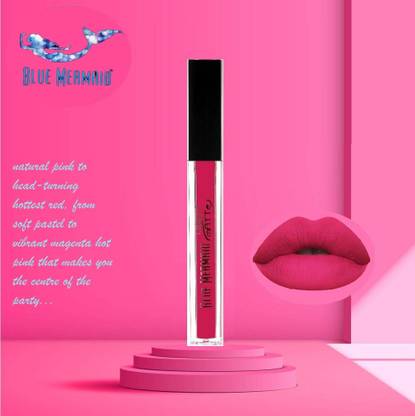 BLUEMERMAID PROFESSIONAL PINK COLOR MATTE LIQUID LIPSTICK BEST QUALITY