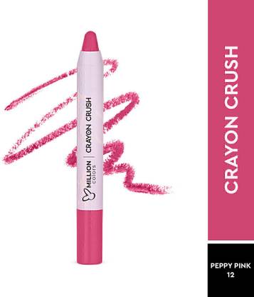 Million Colors Matte Lip Crayon Lipstick | Hydrating, Lightweight, Waterproof & Smudgeproof