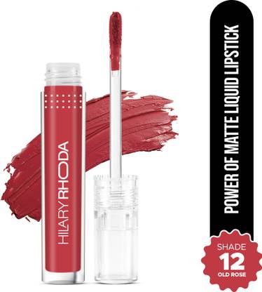 Hilary Rhoda Power Of Matte Liquid Lipstick | Buildable Colour | Long Lasting & Smudge Proof