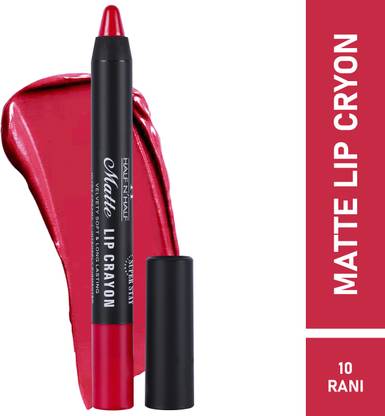 Half N Half Matte Lip Crayon Long Stay Waterproof & Smudge Proof