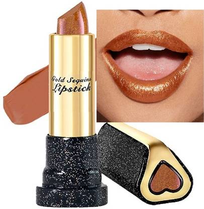 DARVING SHINE SHIMMER GLITTER SOFT LIPSTICK SHIMMER LIGHT BROWN FOR WOMAN