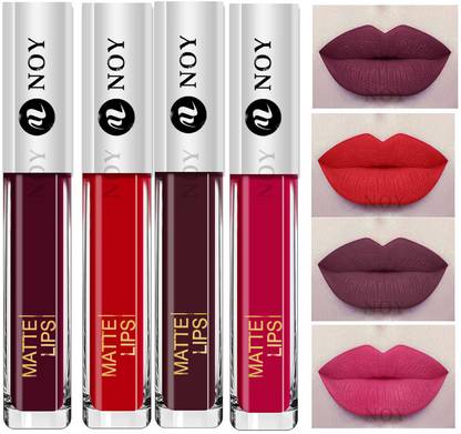 NOY Weather-Resistant Pure Matte Texture Liquid Lipstick: Chic Tones #YN376