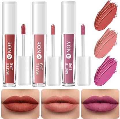 NOY Pure Matte All Nude Colors Waterproof & Non Fading All Day For Every Girls#WC111
