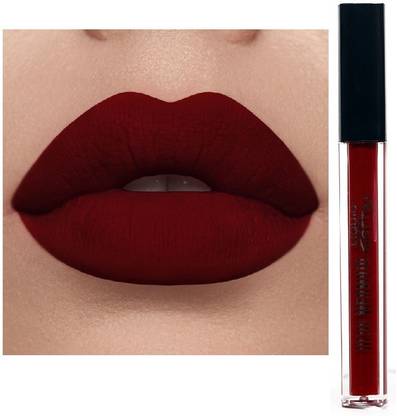 BLUEMERMAID ORIGINAL BEST MAROON COLOR MATTE LIQUID LIPSTICK BEST COLOR FOR WOMEN