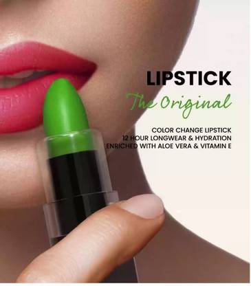 THTC Green Best Color Changing Lipstick