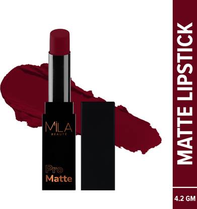 MILA BEAUTÉ Pro Matte Creamy Matte Lipstick | Luxurious Texture & Long-Lasting Formula