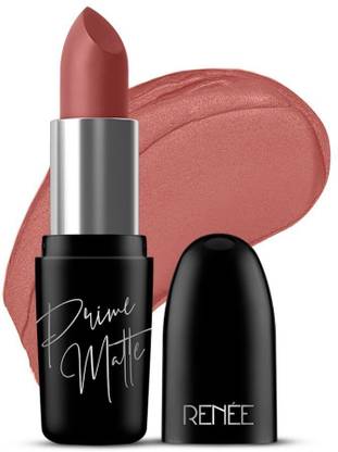 Renee Prime Matte Lipstick - Lightweight, Long-Lasting, Non-Drying, with Vitamin E