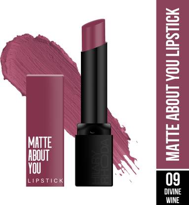 Hilary Rhoda Matte About You Lipstick | Long Lasting & Highly Pigmented | Matte Finish