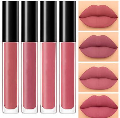 NOY Waterproof Lipstick Set Transferproof Long Lasting Soft Matte Lip Combo Pack
