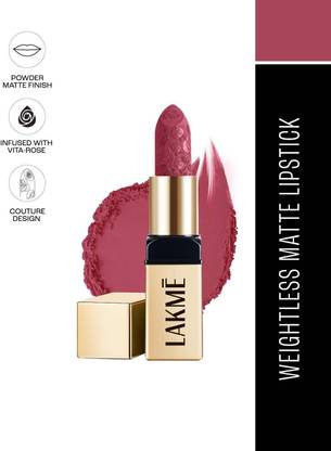 Lakmé Rouge Bloom Powder Matte Bullet Pink Poppy 202