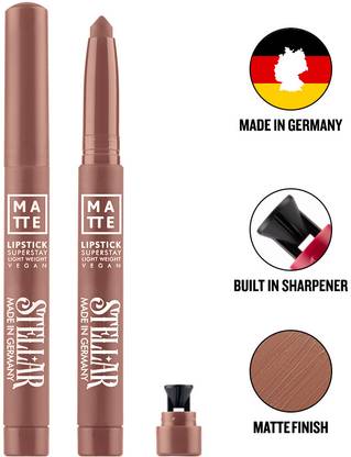 daily life forever 52 Stellar Matte Lipstick Crayon- Made In Germany