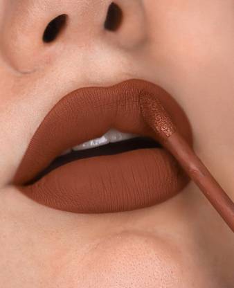 GULGLOW99 Liquid Matte Lipstick, Moisturises & Hydrates Lips Coral brown