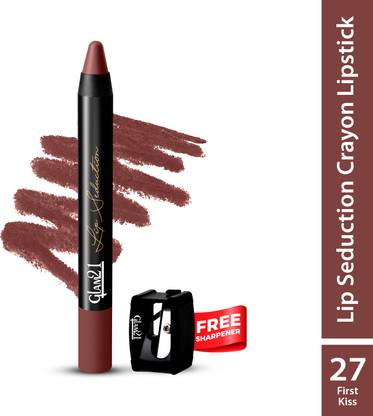 Glam21 Lip Seduction Non-Transfer Crayon Lipstick |Longlasting Creamy Matte Formula