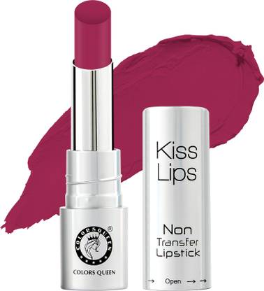 COLORS QUEEN Kis Lips Long Lasting, Water Proof, Non-Transfer Matte Lipstick