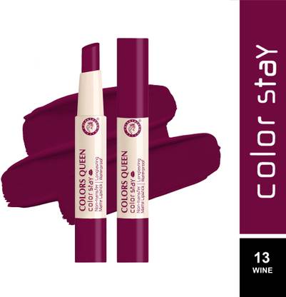 COLORS QUEEN Color Stay Non Transfer Matte Lipstick