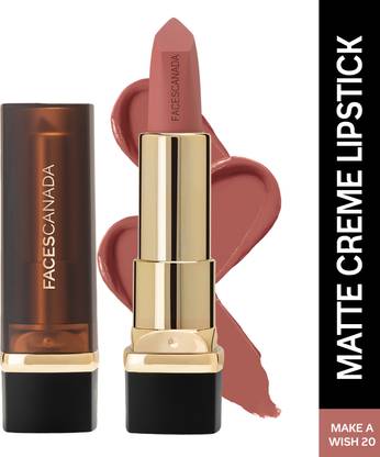FACES CANADA Comfy Matte Creme Lipstick | Long Stay | Intense Color | One Stroke Application