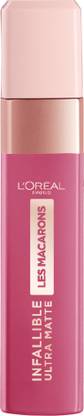 L'Oréal Paris Infallible Ultra Matte Liquid Lipstick, Les Macarons, 820 Praline Of Paris, 5g