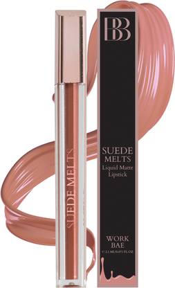 BERGAMOT BEAUTE Melts Matte Liquid Lipstick Non Transfer Lip Colour Upto 8plus Hours Wear