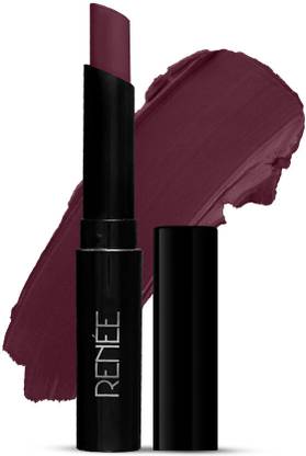 Renee Very Matte Lipstick, Hydrating, Weightless, Full Coverage, Intense Color Payoff