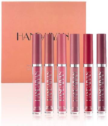 HANDAIYAN LIPSTICK LIPCARE SET OF 6pcs