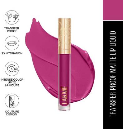 Lakmé Rouge Bloom Matte Lip Liquid Iconic Iris 501