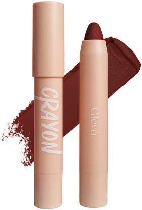 Gleva Crayon Lipstick Creamy Finish Silky Smooth Texture, Easy to Glide Lipcolor