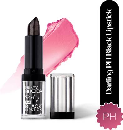 Hilary Rhoda Darling PH Black Lipstick | Nourishing & One Swipe Lipstick | Semi-Glossy Finish