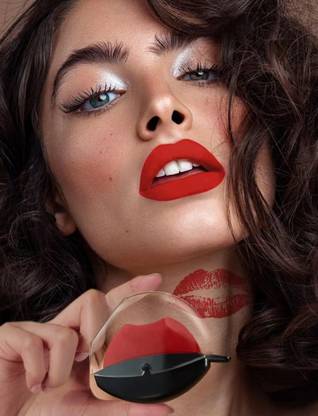 tanvi27 Multi Purpose Tomato Red Long Lasting Pigmented Lipstick