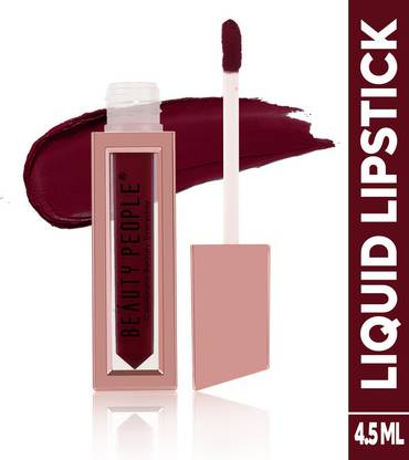 BEAUTY PEOPLE Sweet and Sassy Liquid Lipstick|Matte Finish|Long Lasting Lipstick|High Coverage