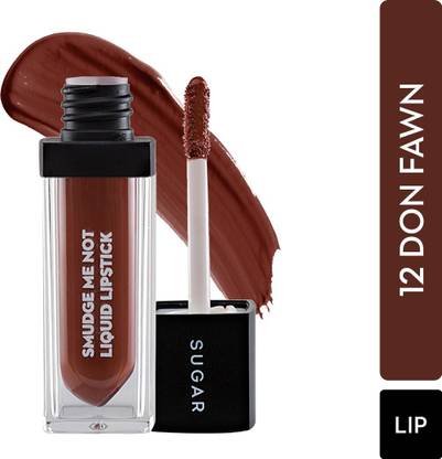 SUGAR Cosmetics Smudge Me Not Liquid Matte Lipstick,Transferproof & Enriched with Vitamin E