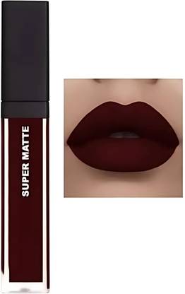 Flimora Non Transfer Smudge Proof Longlasting Sensational Maroon Liquid Matte Lipstick