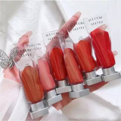 AFARAXIA Velvet Lip Glaze Pigment Transparent Ice Matte Multi color Lipstick