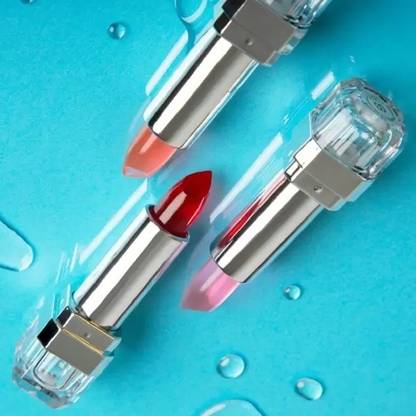 manasona Gel color change to pink lip care moisturizing multi color lipstick water proof