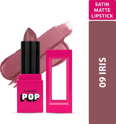 SUGAR POP Satin Matte Lipstick 09 Iris - Long-wearing | Full Coverage
